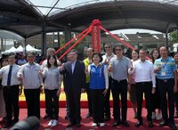 雲林安慶圳排水路治理動土  卓榮泰：國際級建設