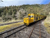 太平山蹦蹦車路基修復將完工  力拚10月全線復駛