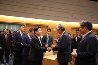 傅崐萁等27位藍委訪日本眾議院　日華懇歡迎