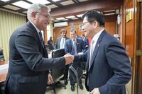 林佳龍感謝義大利國會挺台國際參與　盼派艦航經台海