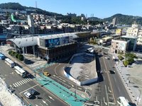 基隆國光客運臨時站拆除  打造廣場設接駁區
