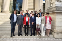李遠攜手立委參訪法國民議會　深化文化及國會交流