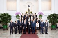 蕭副總統接見環保獎得主　讚展現百工百業創新能力