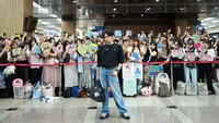 中島健人抵台500粉絲迎接　14日個人專場開唱