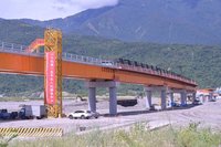 花蓮高寮大橋重建進度超前　預計115年4月完工
