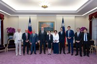 副總統見法國參院訪團　盼共同應對地緣政治變動挑戰