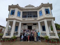 金門古蹟董允耀洋樓修復落成　後代跨海重返見證