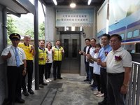 台鐵宜蘭大里車站 增設電梯及無障礙坡道啟用