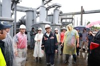 防範樺加沙環流雨勢  陳其邁視察仁武旗山防汛