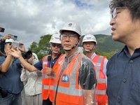 馬太鞍溪橋沖斷  陳世凱：10/15前涵管便橋先應急