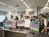 中市綠議員助理遭推擠要求道歉　藍籲遵循議場規定