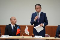 韓國瑜率團訪問 麻生太郎強調台日關係不受政局影響