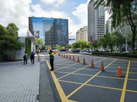 台中新光三越將復業　警方備戰七期百貨商圈車潮