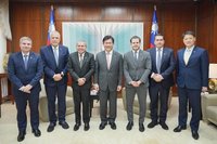 林佳龍接見哥倫比亞國會議員訪團　盼促進台商投資