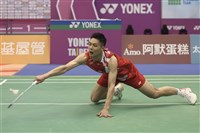 周天成苦戰3局不敵安東森  無緣韓國羽賽冠軍戰