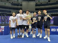 現身羽球鬥拍表演賽　戴資穎：能再下場打球真好
