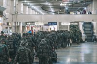 國軍三、五戰區增派1050名官兵 挺進花蓮救災