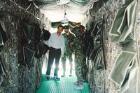 顧立雄視導花蓮救災部隊 盼秋節前恢復災民生活