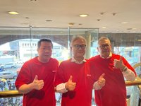 週年慶風向球新光三越南西店開跑　吳昕陽：有信心達標