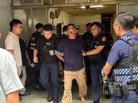 苗栗男街頭持刀刺學童　民眾走避、驚聲四起