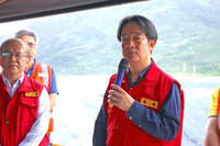 賴總統：堰塞湖未解決前　監控及撤離計畫要持續做