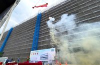 長庚醫學科技嘉義新廠上梁  預計2026年底投產