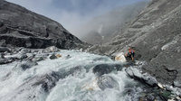 特遣隊探勘馬太鞍溪堰塞湖　林保署：地表持續變形、集水區現新裂隙