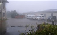 颱風哈隆強襲日本伊豆群島樹倒停電　八丈島雨量創當地觀測新高[影]