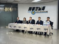 假借花蓮洪災詐案11件 刑事局偕王彩樺宣導防詐