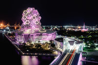 迎接BLACKPINK重返　高雄6大地標點亮粉色燈光