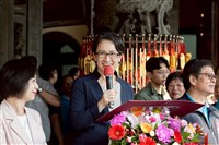 副總統赴台中參拜揭匾　盼團結克服挑戰國家持續壯大