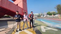 高雄同志大遊行前哨戰　擦亮彩虹地景挺性別平權