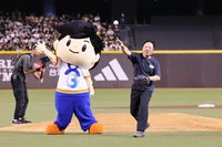 中華電信贊助台灣大賽　簡志誠開球投出好球