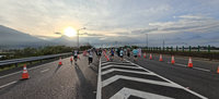 埔里山城派對馬拉松登場　乘輪椅跑國道留難忘回憶