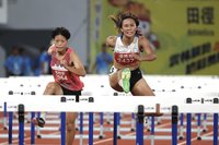 跨欄甜心張博雅全運會百公尺跨欄摘金　可惜超風速