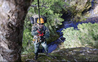 特戰高寒地救援班完訓　垂降10公尺考驗膽識及專業