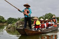 蘭陽博物館修復傳統舟船　烏石港舊址水域試航