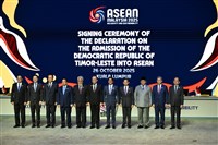 東帝汶正式加入東協　承諾積極參與區域事務