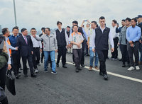 五股交流道新增北出匝道通車　卓揆：中央地方一心