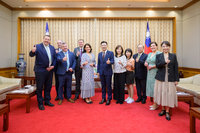 接見愛爾蘭跨黨派議員訪團　江啟臣盼攜手促雙邊交流