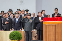 陸軍M1A2T戰車成軍　AIT派員出席典禮