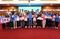 苗栗學子潘筱晴、林巧鈴巴林亞青運奪金　縣府表揚