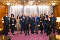 陳明祺款宴美新英格蘭地區州議會團　盼在台設經貿辦