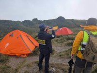 新北某私校帶學生登合歡山　違規搭帳篷挨罰