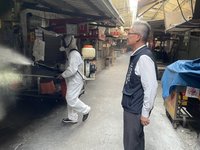 復業在即　中市府完成全數50處市場防疫作業