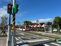 福星公園啟用交通教學區　李四川：讓孩子玩中學