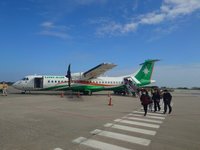 離島空中交通創舉　澎湖馬祖包機首航客滿