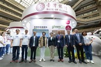 蕭副總統參觀台北國際金融博覽會　肯定創新服務