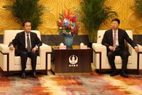 張榮恭上海會見宋濤  指國民黨繼續推動兩岸和平