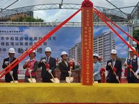 出席德穗社宅動土　蕭副總統：地方三贏